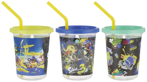 Skater Made in Japan 320ml Skater Tumbler with Straw - Splatoon 3 Sih3St-A- Japan Figure Store - #1 Bring To You The Best Japanese Goods