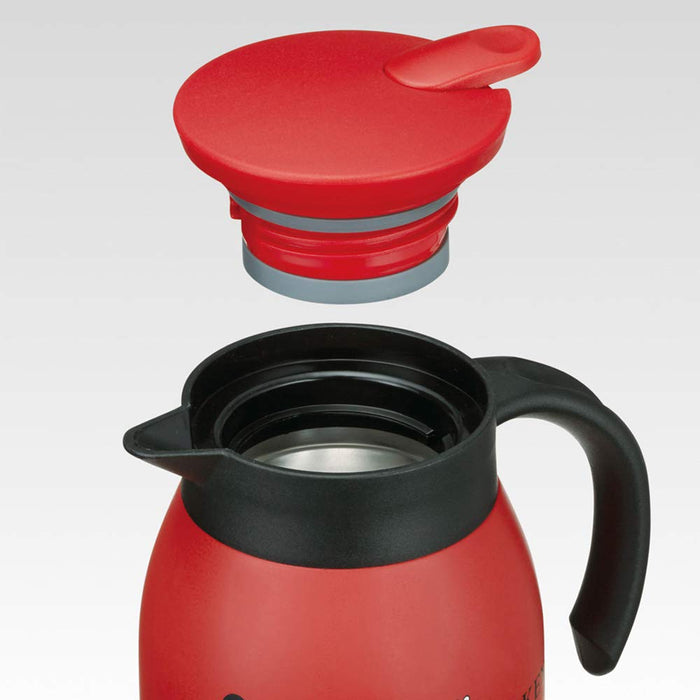 Skater Disney Mickey & Minnie 600ml Stainless Steel Vacuum Double Walled Tabletop Pot- Japan Figure Store - #1 Bring To You The Best Japanese Goods