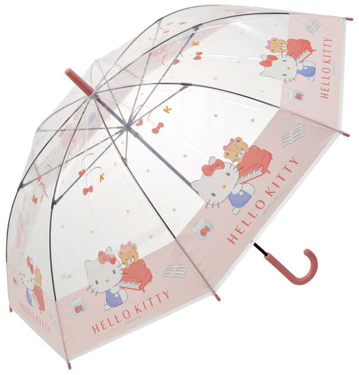 Skater Hello Kitty Long Vinyl Umbrella 60cm - Sanrio Ubv1N-A Skater- Japan Figure Store - #1 Bring To You The Best Japanese Goods