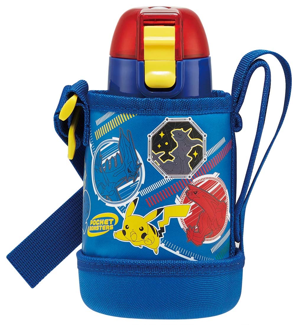 Skater Pokemon Kids Water Bottle 400ml Stainless Steel with Cover- Japan Figure Store - #1 Bring To You The Best Japanese Goods