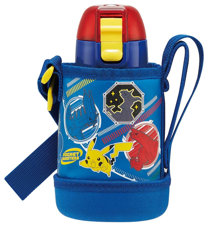Skater Pokemon Kids Water Bottle 400ml Stainless Steel with Cover- Japan Figure Store - #1 Bring To You The Best Japanese Goods