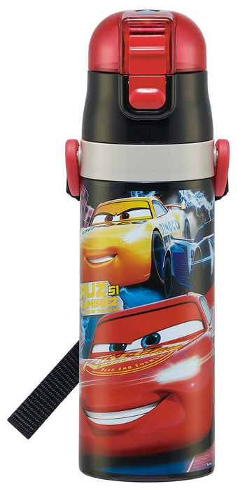 Skater Disney Cars Stainless Steel Water Bottle for Boys 470ml Sports Drink Bottle- Japan Figure Store - #1 Bring To You The Best Japanese Goods