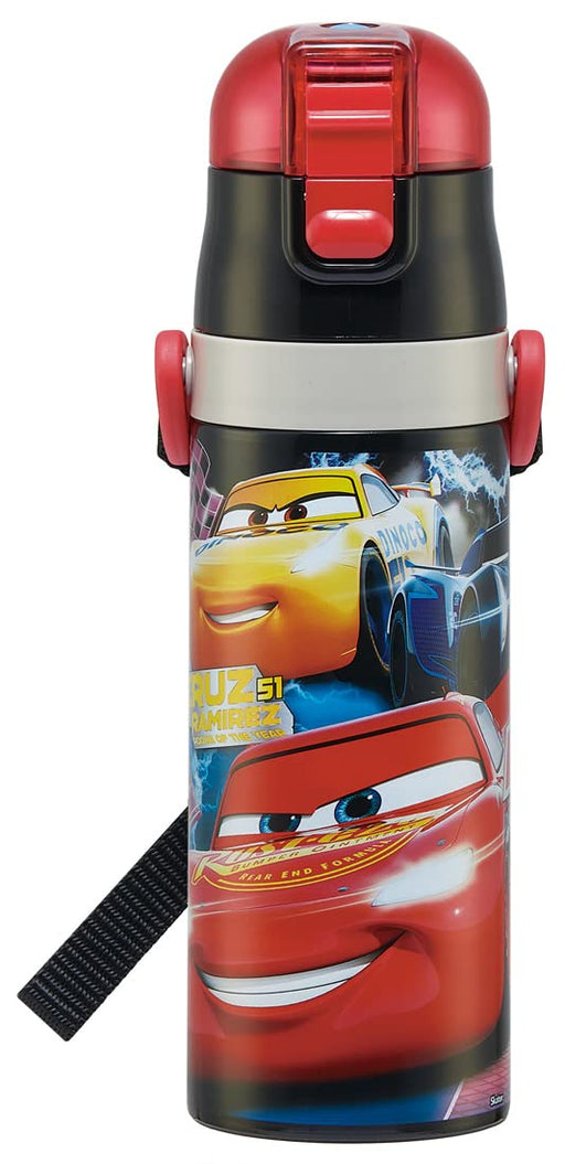 Skater Disney Cars Stainless Steel Water Bottle for Boys 470ml Sports Drink Bottle- Japan Figure Store - #1 Bring To You The Best Japanese Goods