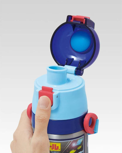 Skater 470Ml Stainless Steel Boys Sports Water Bottle - Plarail 23 Design- Japan Figure Store - #1 Bring To You The Best Japanese Goods