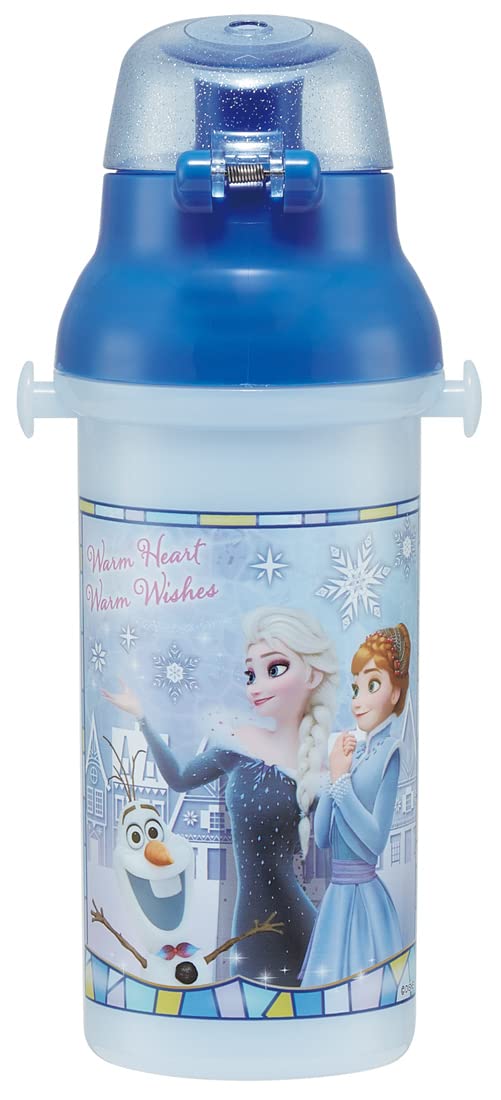 Skater 480ml Frozen Antibacterial Plastic Water Bottle for Kids Girls Made in Japan- Japan Figure Store - #1 Bring To You The Best Japanese Goods