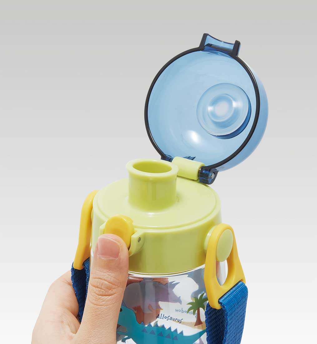 Skater 500ml Dinosaur Picture Water Bottle - One-Push Kids Boys Hydration Pddr5- Japan Figure Store - #1 Bring To You The Best Japanese Goods