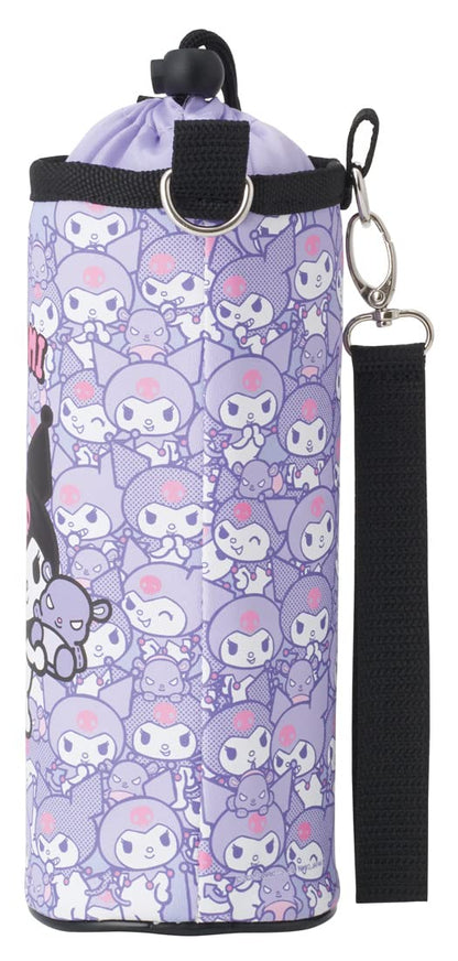 Skater Multi-Size Kuromi Sanrio Water Bottle Cover Pvpf7-A Plastic Bottle Case- Japan Figure Store - #1 Bring To You The Best Japanese Goods