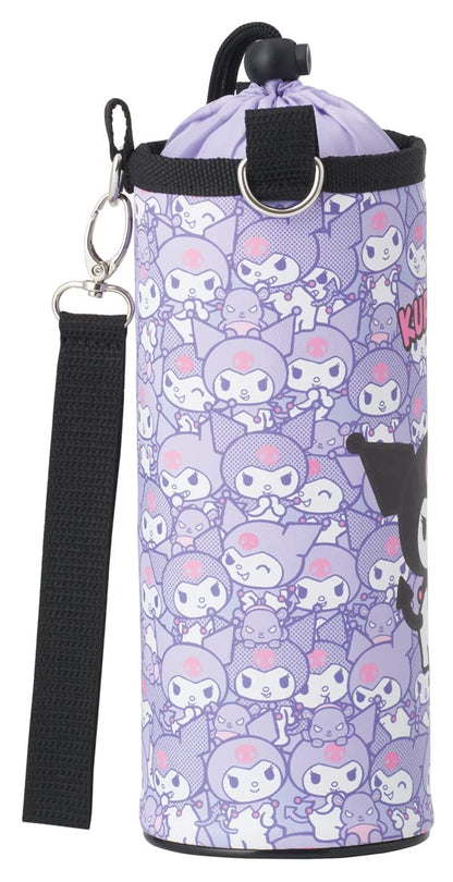 Skater Multi-Size Kuromi Sanrio Water Bottle Cover Pvpf7-A Plastic Bottle Case- Japan Figure Store - #1 Bring To You The Best Japanese Goods