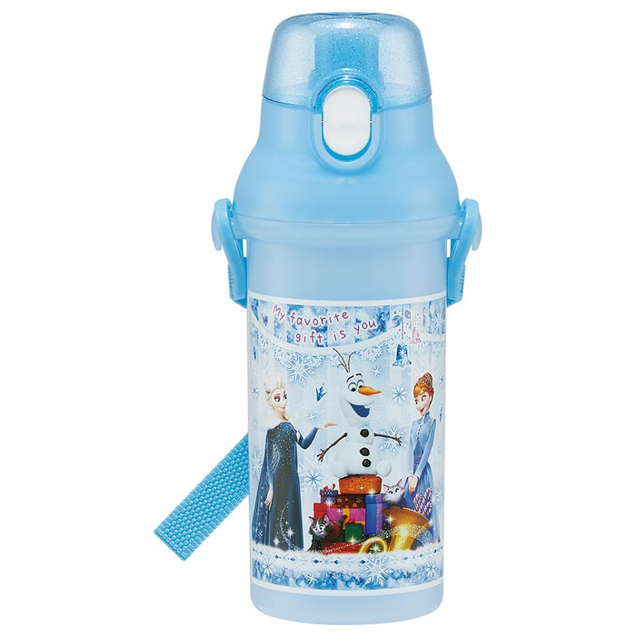 Skater Disney Frozen Lightweight 480ml Water Bottle for Children Antibacterial and Made in Japan- Japan Figure Store - #1 Bring To You The Best Japanese Goods