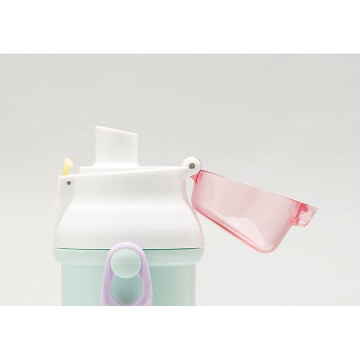 Skater 480ml Happy Smile Rainbow Kids Water Bottle Antibacterial Plastic Made in Japan- Japan Figure Store - #1 Bring To You The Best Japanese Goods