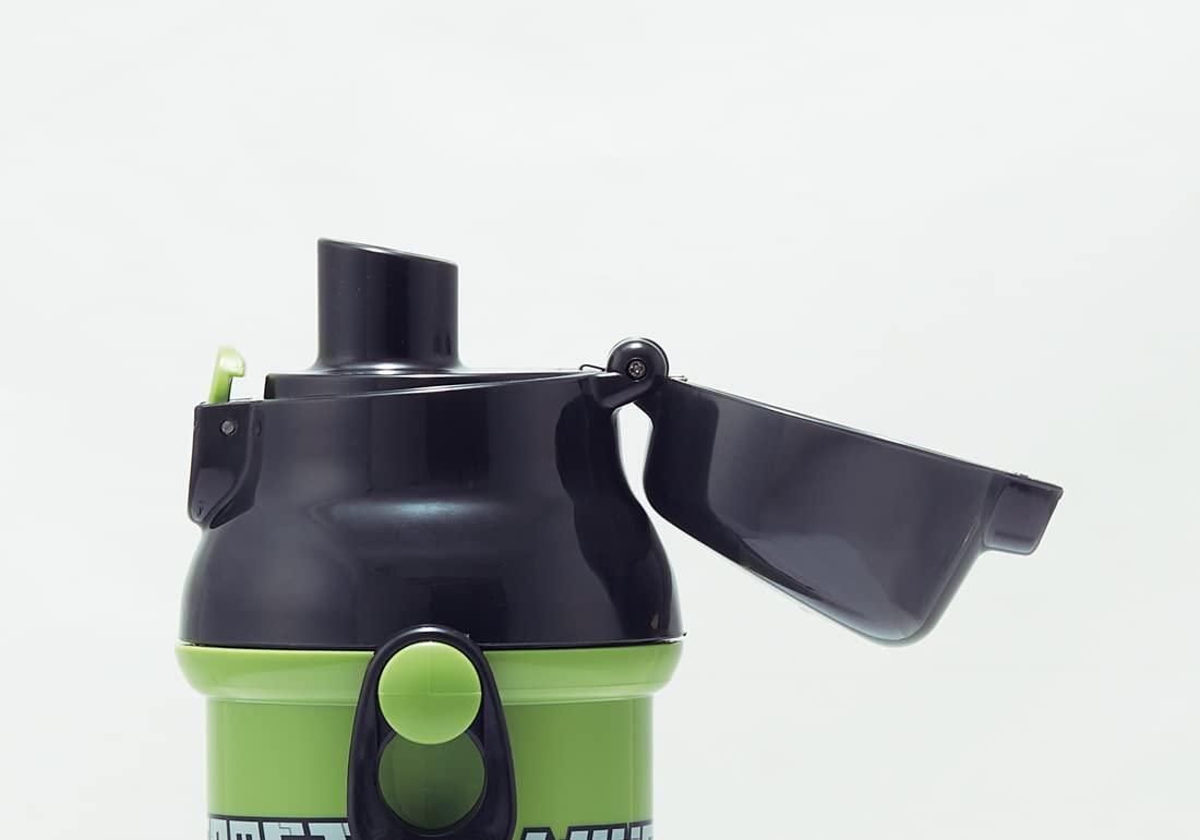 Skater Kids 480ml Antibacterial Minecraft Water Bottle Plastic Made in Japan- Japan Figure Store - #1 Bring To You The Best Japanese Goods