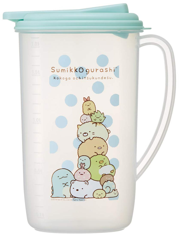 Skater Sumikko Gurashi 1.9L Water Pot Ci19 - Large Capacity Drink Container- Japan Figure Store - #1 Bring To You The Best Japanese Goods