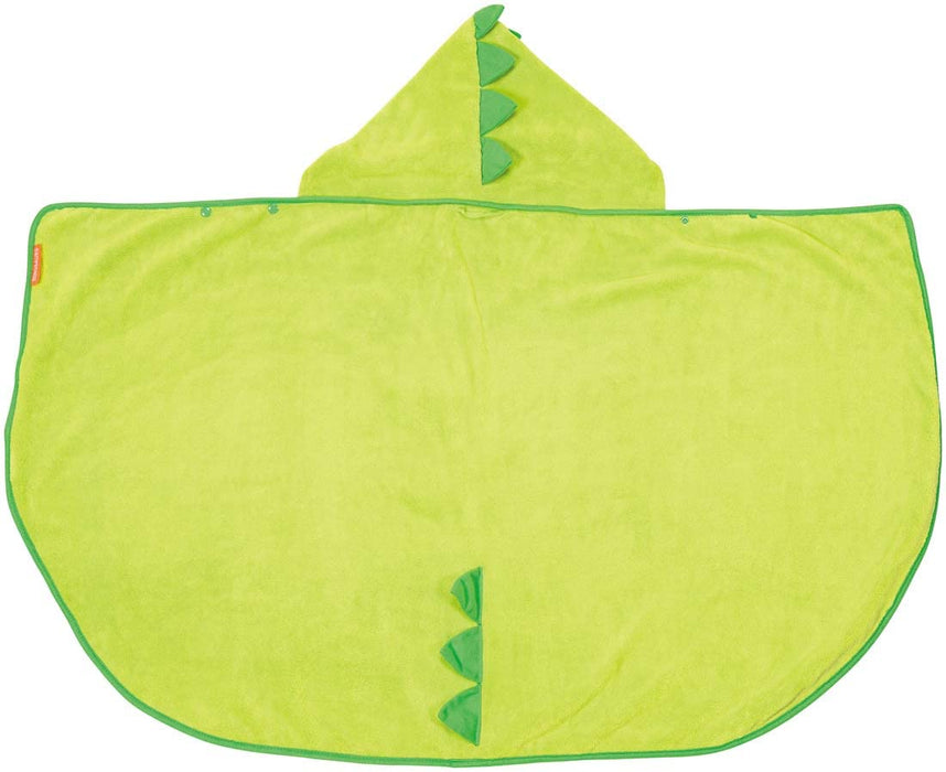Skater Dinosaur Hooded Bath Poncho Quick-Drying & Water-Absorbing 108cm x 92cm- Japan Figure Store - #1 Bring To You The Best Japanese Goods