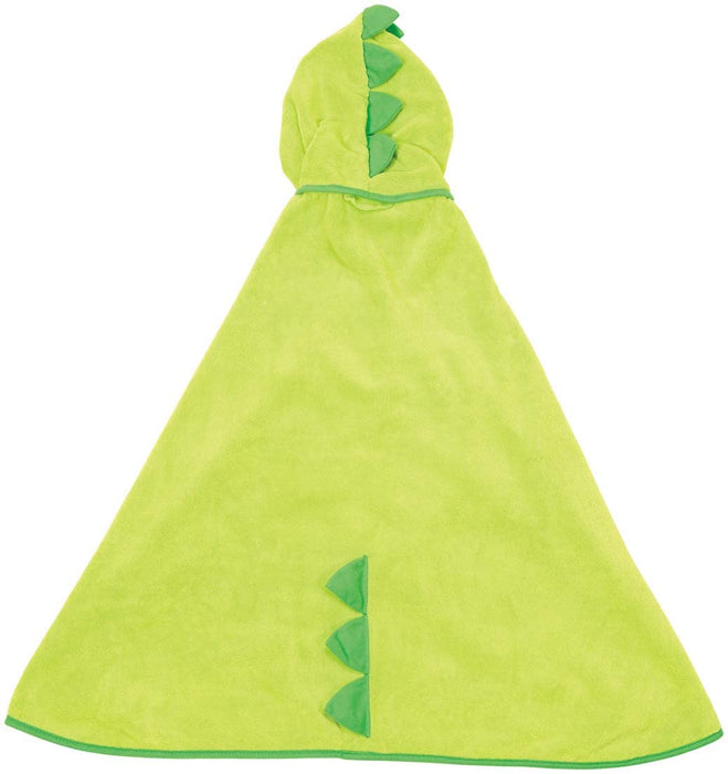 Skater Dinosaur Hooded Bath Poncho Quick-Drying & Water-Absorbing 108cm x 92cm- Japan Figure Store - #1 Bring To You The Best Japanese Goods