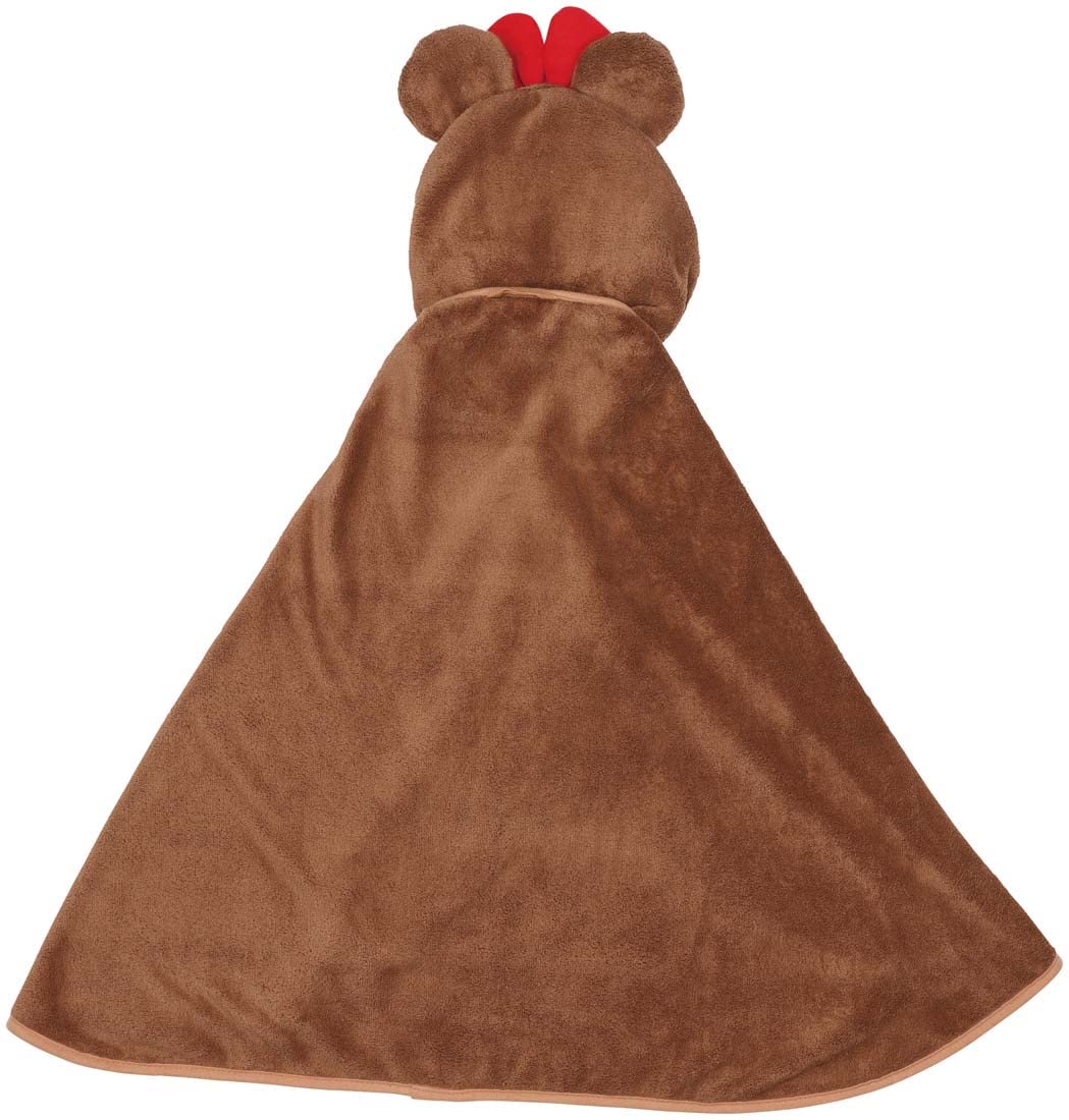 Skater Disney Minnie Mouse Quick-Drying Hooded Bath Poncho 108x92cm BPO1-A- Japan Figure Store - #1 Bring To You The Best Japanese Goods