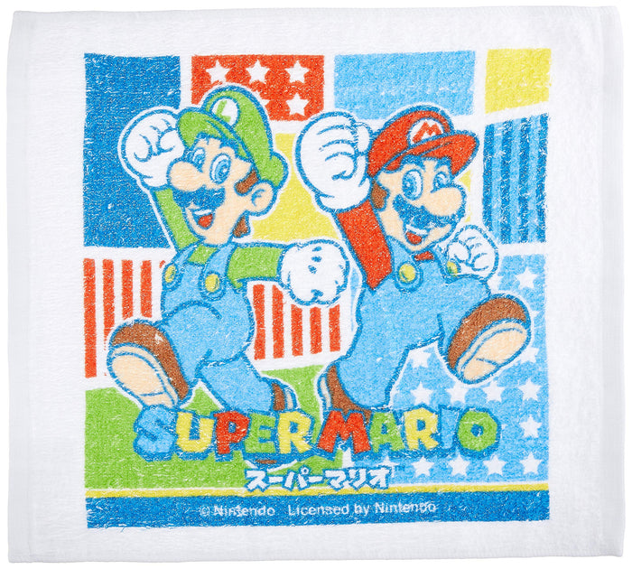 Skater Super Mario 17 Wet Towel Set Made in Japan by Skater- Japan Figure Store - #1 Bring To You The Best Japanese Goods