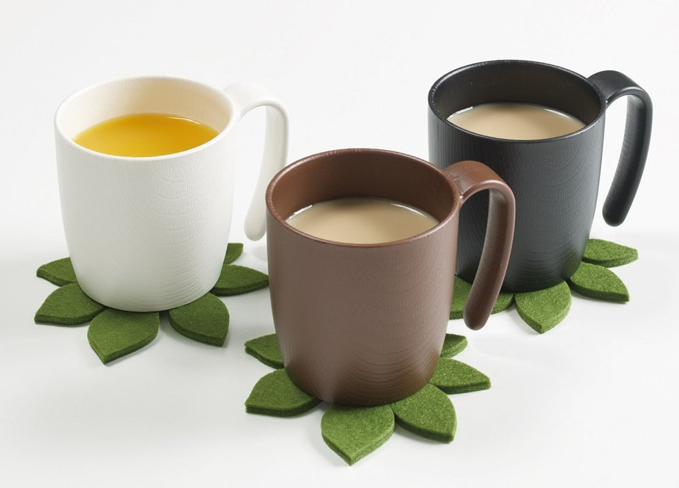 Skater 290ml Wood Grain Easy-To-Hold Cream Cup Made in Japan- Japan Figure Store - #1 Bring To You The Best Japanese Goods