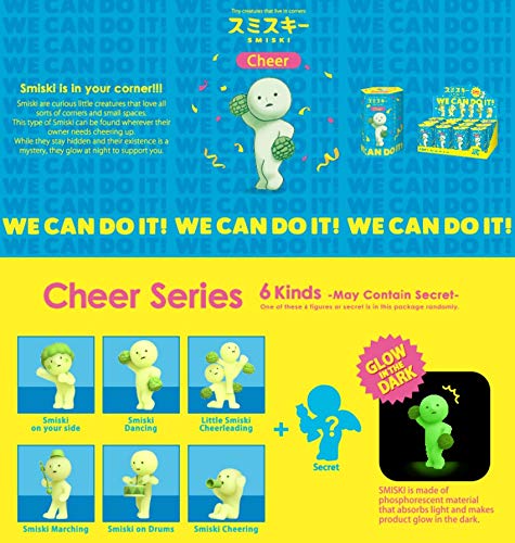 Funny Smiski Cheer Series Assorted Box 12 Pieces Smi66259 Assort Collectibles