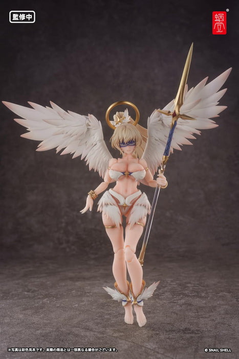 Snail Shell Angel Angela RPG-07 Figurine articulée pré-peinte à l'échelle 1/12, 155 mm