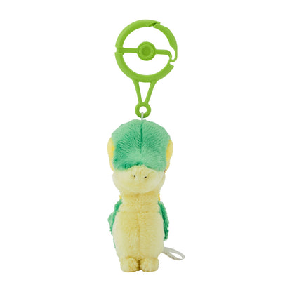 Pokemon Center Snivy Mascot Plush Keychain With Carabiner Clip- Japan Figure Store - #1 Bring To You The Best Japanese Goods