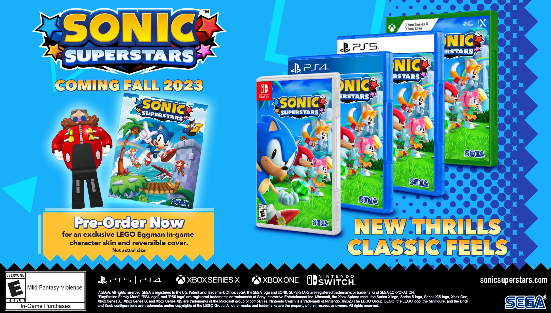 Sega Sonic Superstars for Nintendo Switch - North American Import Edition