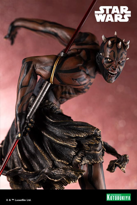 Kotobukiya Star Wars Darth Maul Artfx 1:7 Scale Night Brother Statue- Japan Figure Store - #1 Bring To You The Best Japanese Goods