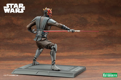 Kotobukiya Star Wars The Clone Wars 1/7 Darth Maul Artfx Figure- Japan Figure Store - #1 Bring To You The Best Japanese Goods