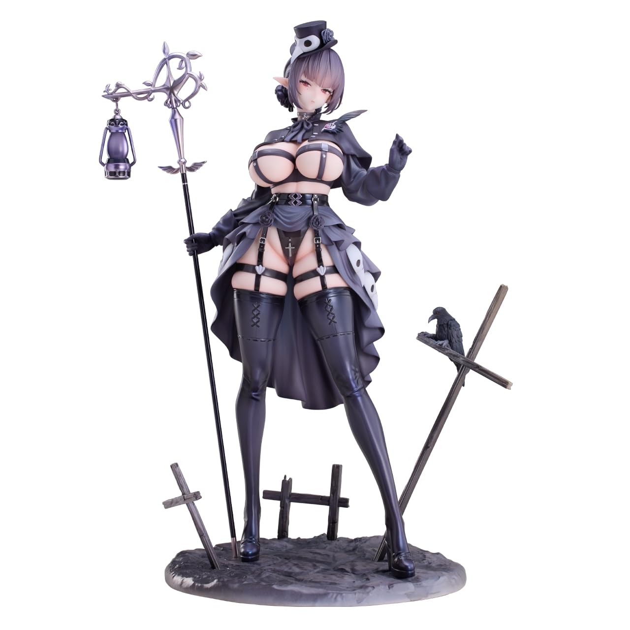 Hanabee 1/6 Scale Deluxe Plague Doctor Kara Figure - PVC & ABS Painted Model