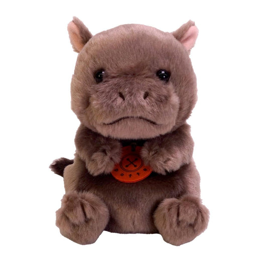 Sun Arrow Potte Pygmy Hippo Stuffed Toy K-9580 12.5cm Plush Animal
