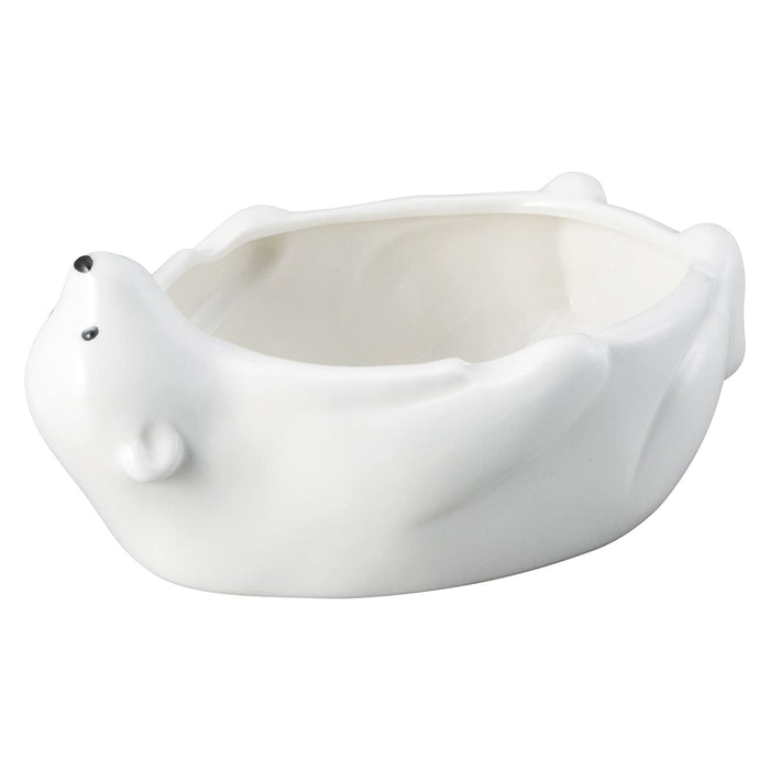 Sun Art Arctic Polar Bear Small Noodle Bowl 680ml - Cute Tableware White