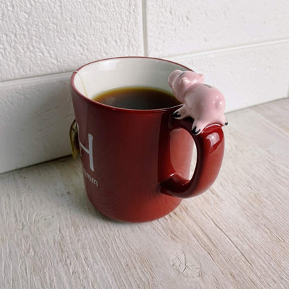 Sun Art Toy Story Ham Lazy Mug 260ml Disney Pixar SAN2792- Japan Figure Store - #1 Bring To You The Best Japanese Goods