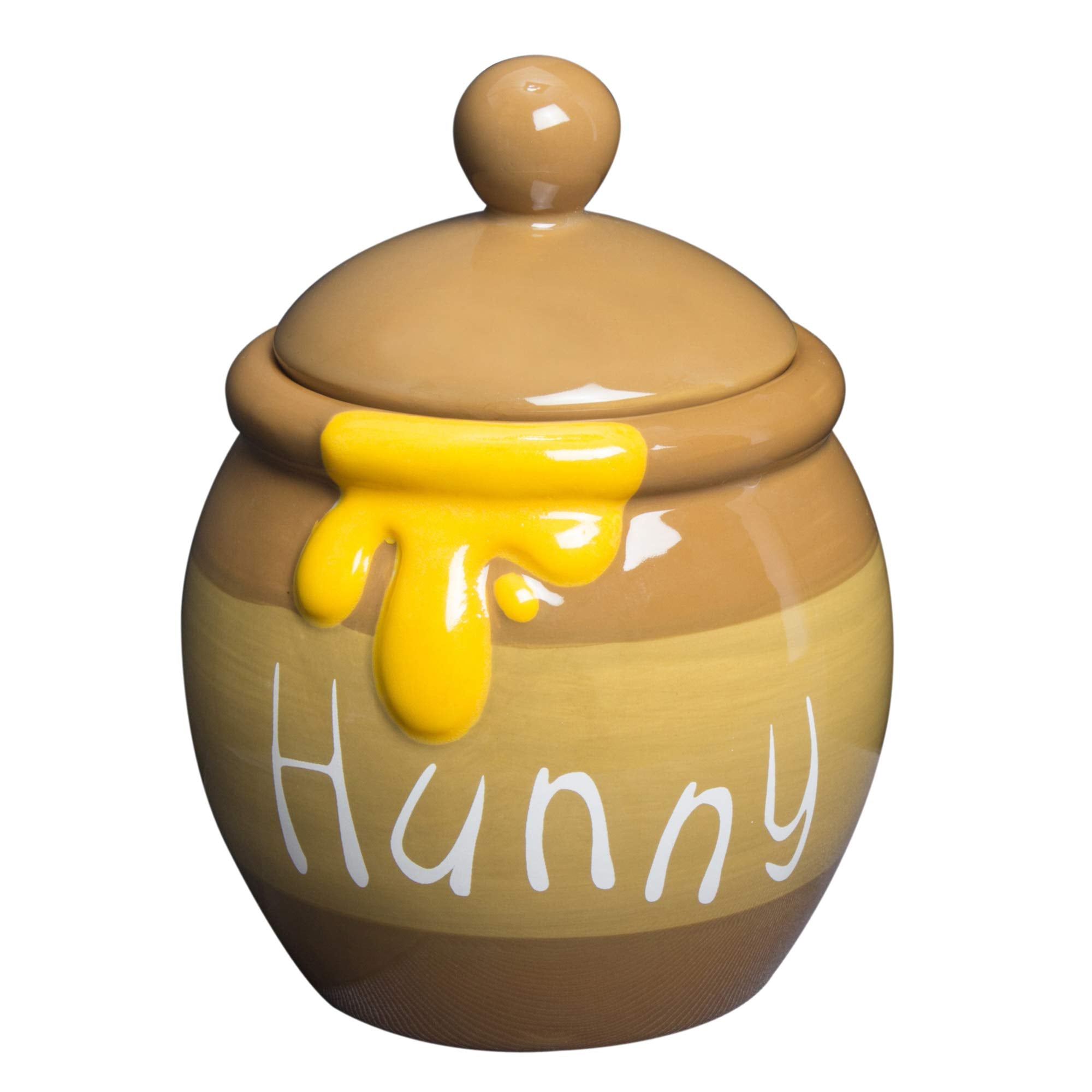 Sun Art Disney Winnie The Pooh Honey Pot Canister 13.5cm Tableware Storage- Japan Figure Store - #1 Bring To You The Best Japanese Goods