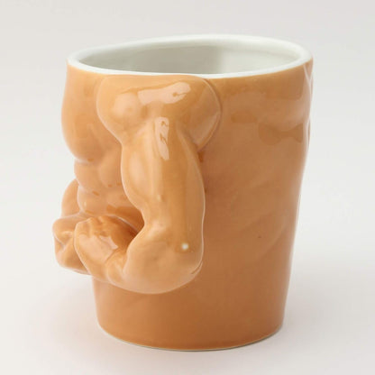 Sun Art Muscular Couple Muscle Mug 300cc - Funny Tableware SAN2157