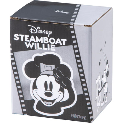 Sun Art Disney 100th Anniversary Mickey Mouse 3D Mug 400ml Steamboat Willie