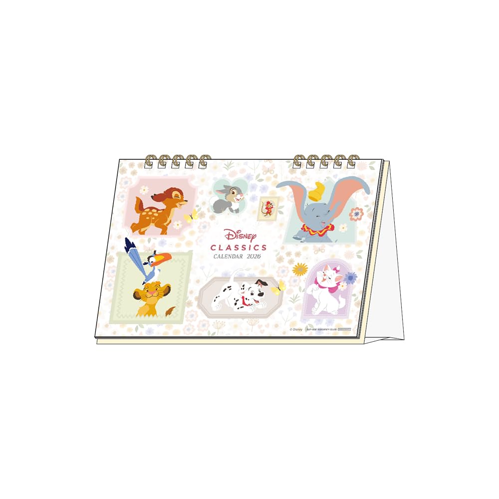 Sun-Star Schreibwaren Disney 2026 Klassischer Tischkalender S8521549