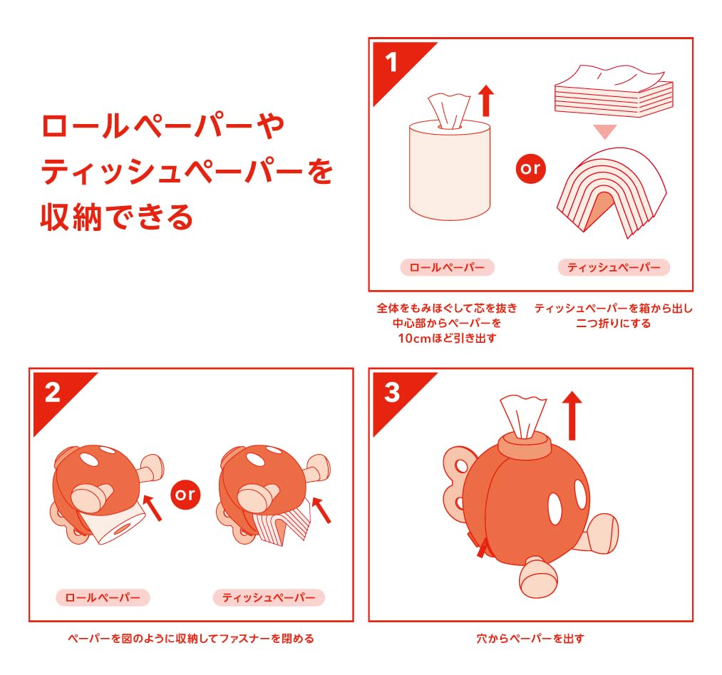 Nintendo Super Mario Party Roll Paper Holder Bomberman Design