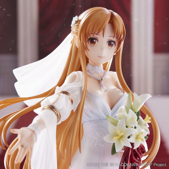 Design Coco Parco Oneslash Sword Art Online Asuna Wedding Ver 1/7 Figure- Japan Figure Store - #1 Bring To You The Best Japanese Goods