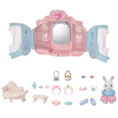 Epoch Sylvanian Families Hair Salon Sparkling Carriage Toy Ages 3+- Japan Figure Store - #1 Bring To You The Best Japanese Goods