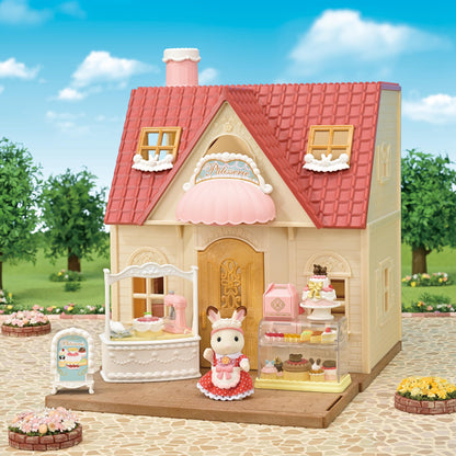 Epoch Sylvanian Families Sweet Patissier First Cake Shop Set Ages 3 And Up- Japan Figure Store - #1 Bring To You The Best Japanese Goods