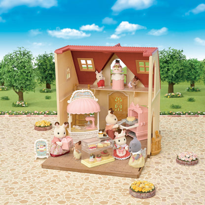 Epoch Sylvanian Families Sweet Patissier First Cake Shop Set Ages 3 And Up- Japan Figure Store - #1 Bring To You The Best Japanese Goods