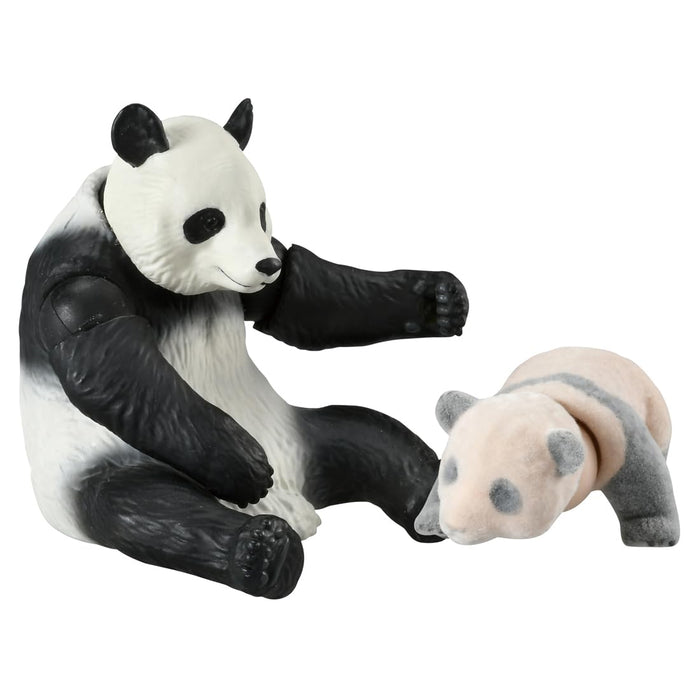Takara Tomy Ania Giant Panda Parent Child Toy Ages 3+ Animal Dinosaur Set