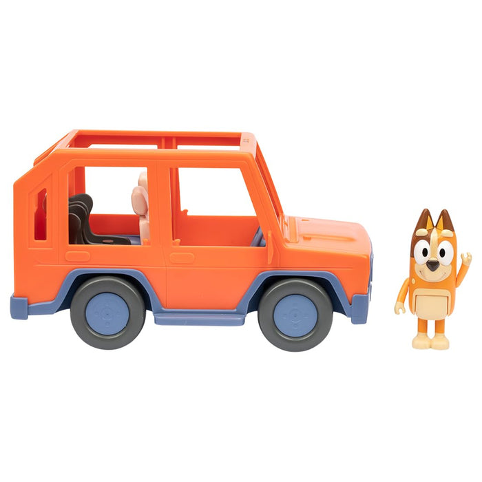 Takara Tomy Bluey Family Car Playset with Characters for Kids