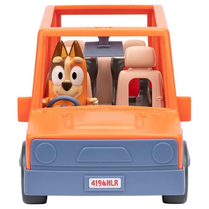 Takara Tomy Bluey Family Car Playset with Characters for Kids