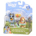 Takara Tomy Bluey Friendship Figure Set Queen Bingo and Bluey Toy Set