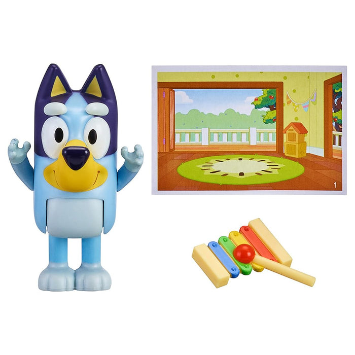 Takara Tomy Bluey Story Figure Set Bluey and Magical Mokkin Playset