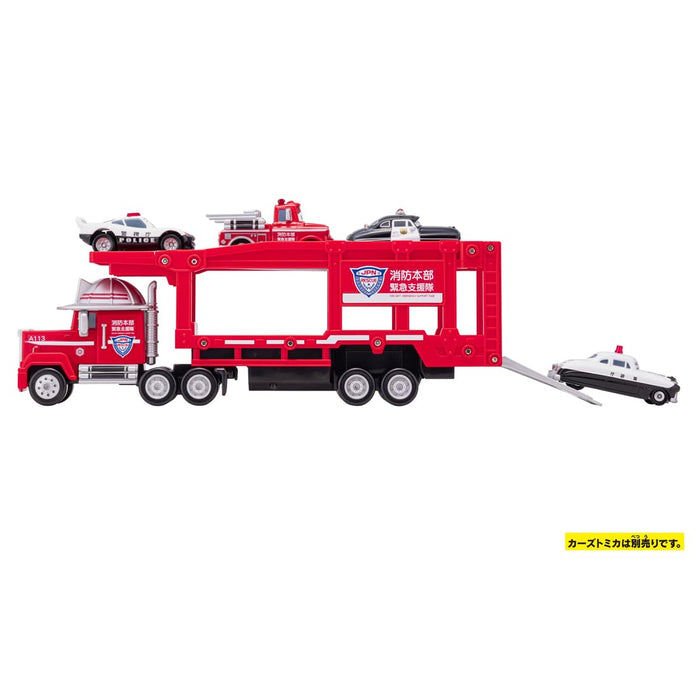 Takara Tomy Disney Cars Tomica Rescue Carrier Mack Mini Car Toy Ages 3+- Japan Figure Store - #1 Bring To You The Best Japanese Goods