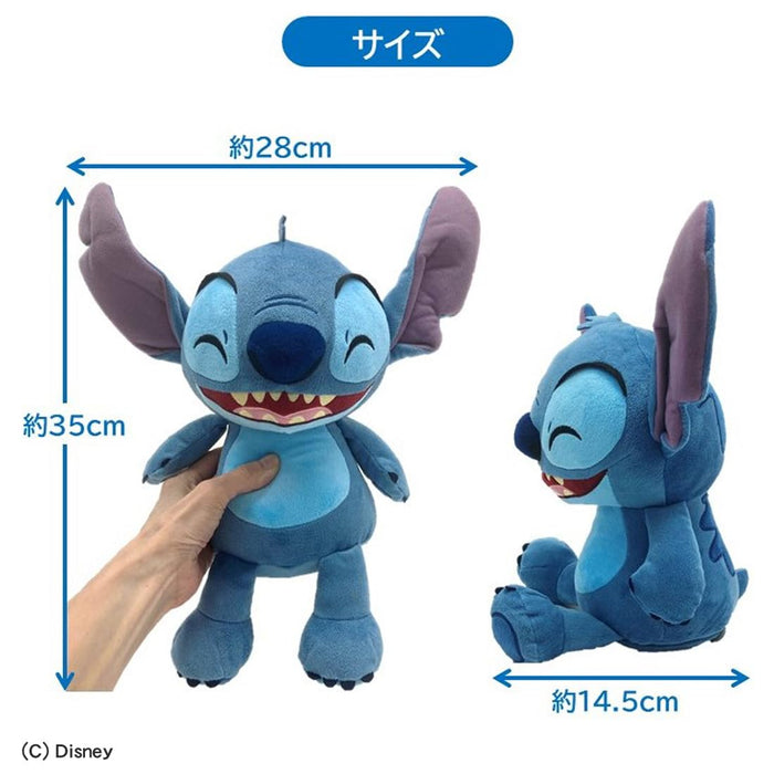 Takara Tomy Disney Lilo & Stitch Vibrating Talking Plush Toy - Stitch