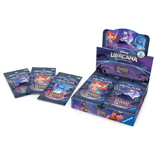 Takara Tomy Disney Lorcan Japanese Trading Card Game Ursula Booster Box