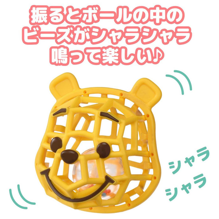 Jouet à hochet Takara Tomy Disney Winnie The Pooh avec visage mobile et balle