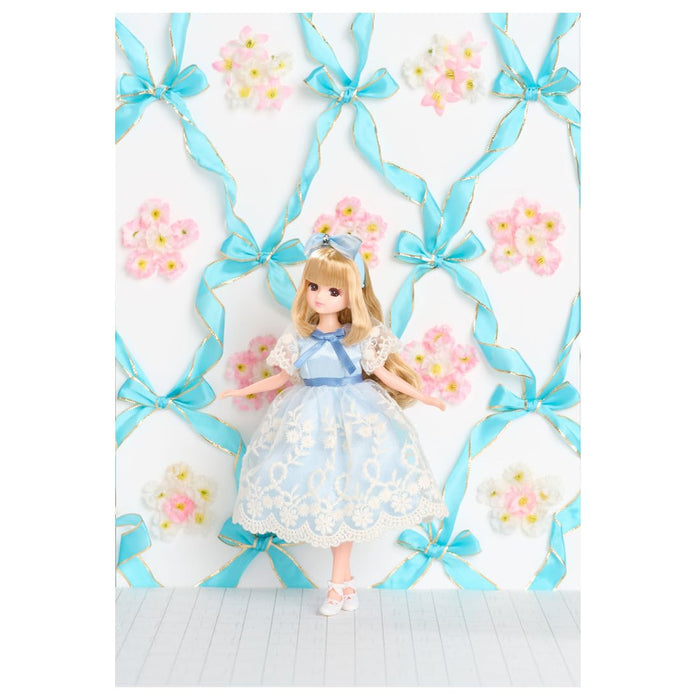 Takara Tomy Licca-Chan Doll Ld-09 Classical Blue Dress Pretend Play Toy- Japan Figure Store - #1 Bring To You The Best Japanese Goods